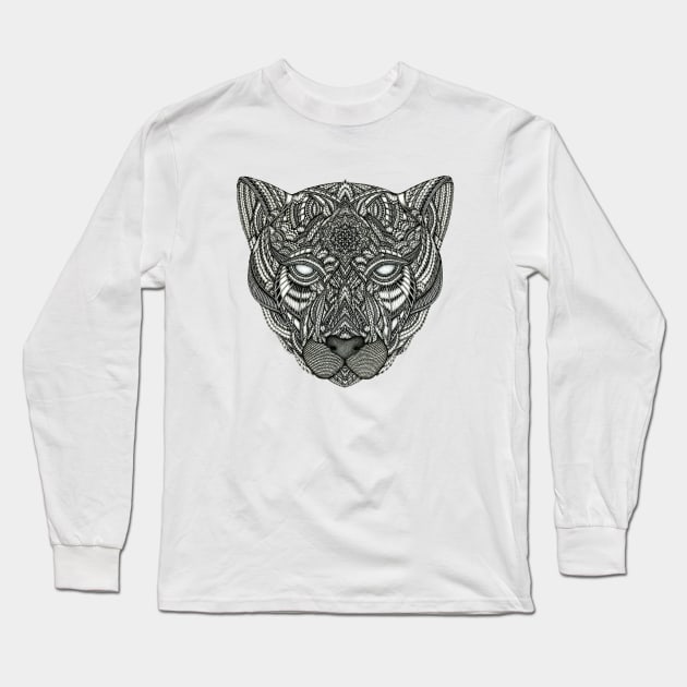 Panther Long Sleeve T-Shirt by By_StineLee